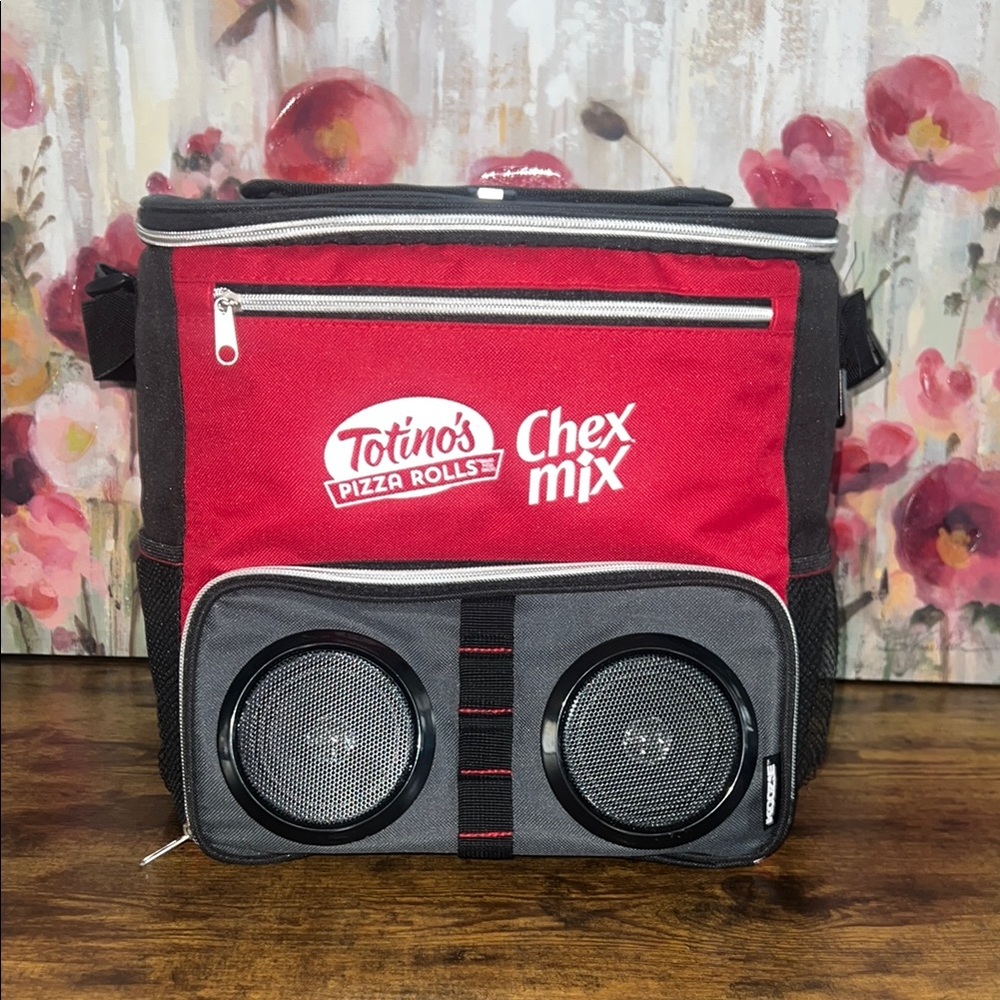 Portable Audio Cooler with Speakers